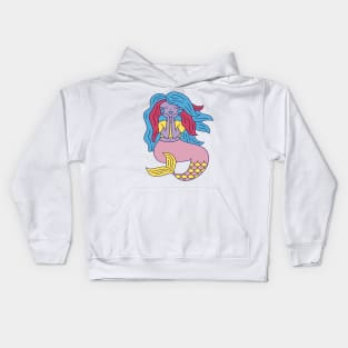 Mermaid Vibes Only Kids Hoodie